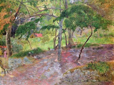 Tropical Landscape, Martinique, 1887 by Paul Gauguin